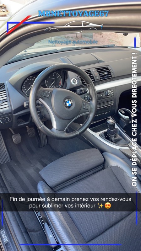 Nettoyage d’un véhicule intérieur à Strasbourg comme neuf 